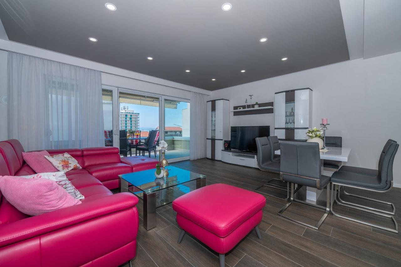 Luxury Apartment Purple Summer Sea View Makarska Eksteriør billede